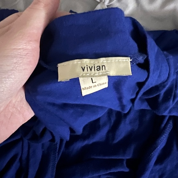 Bright blue lightweight cardigan - Picture 2 of 2